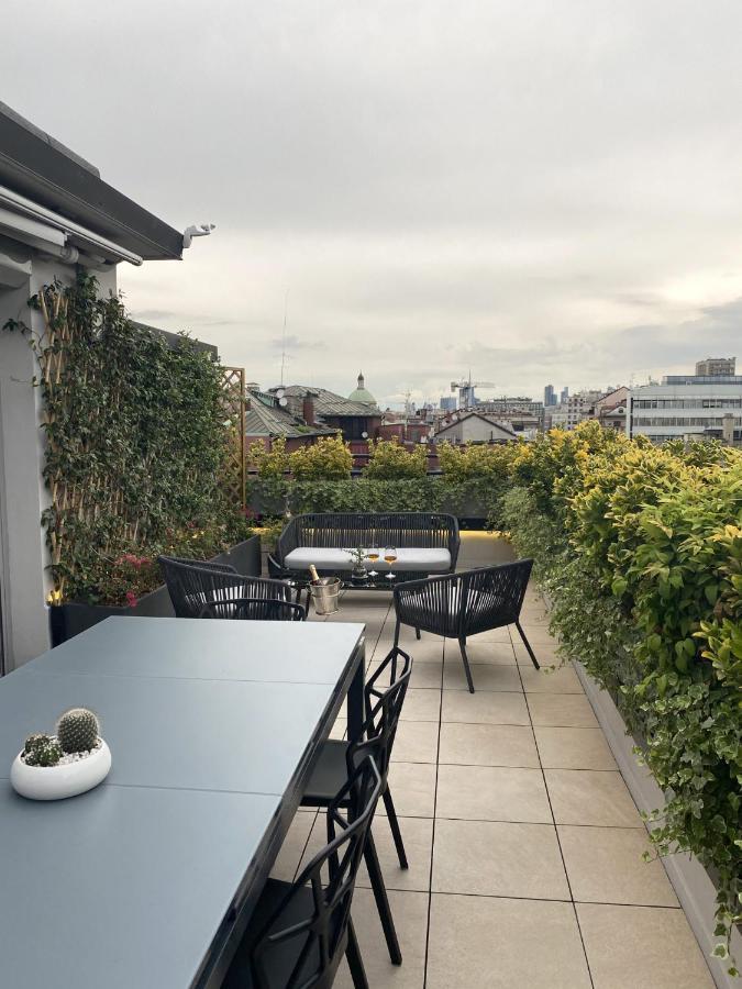 Easylife - Splendido Attico Con Terrazzo E Vista Mozzafiato Nel Cuore Della Citta Milano Eksteriør billede